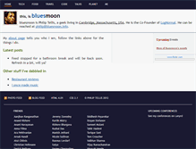 Tablet Screenshot of bluesmoon.info