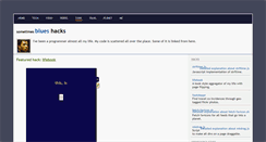 Desktop Screenshot of hacks.bluesmoon.info