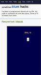Mobile Screenshot of hacks.bluesmoon.info